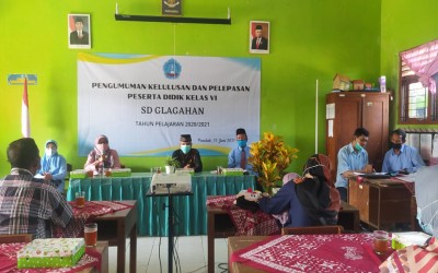 Pengumuman Kelulusan dan Serah Terima Peserta Didik Kelas VI TP 2020/2021
